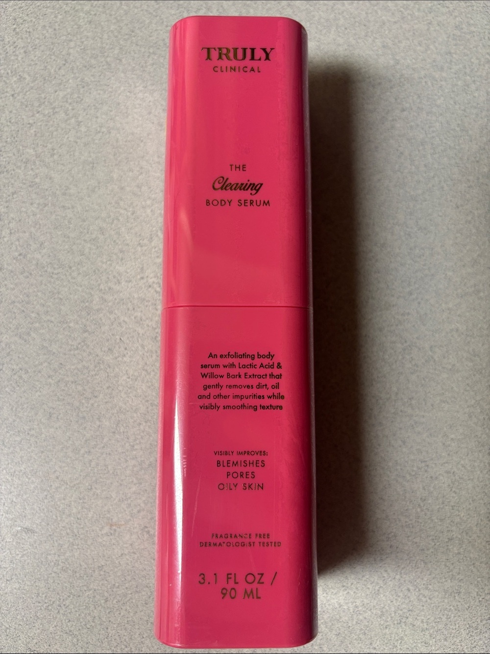 SEALED TRULY The Clearing Body Serum FRAGRANCE FREE 3.1oz